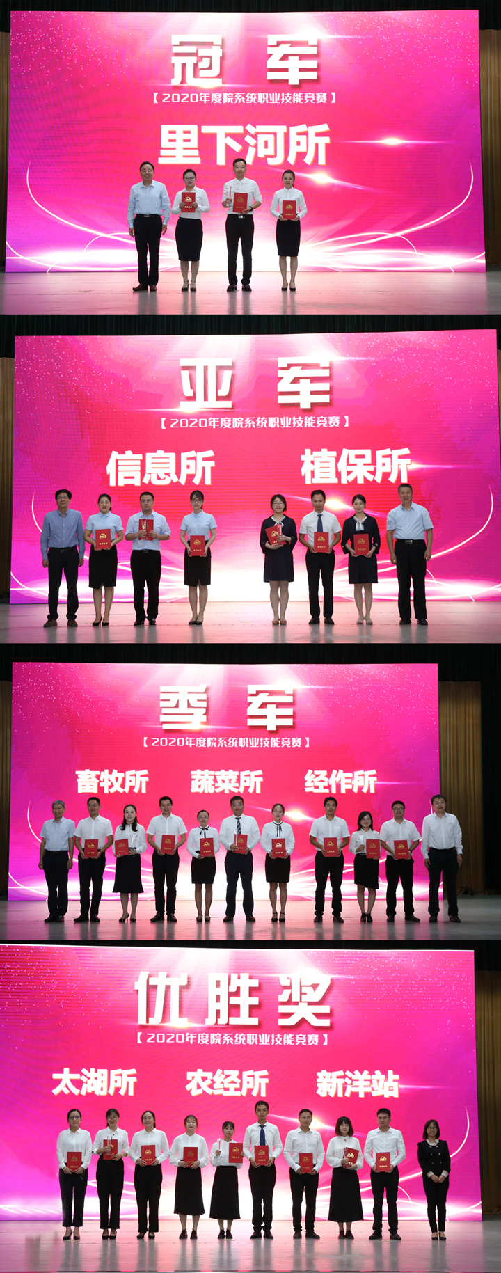 672020年度院系统职业技能竞赛决赛暨颁奖典礼成功举办